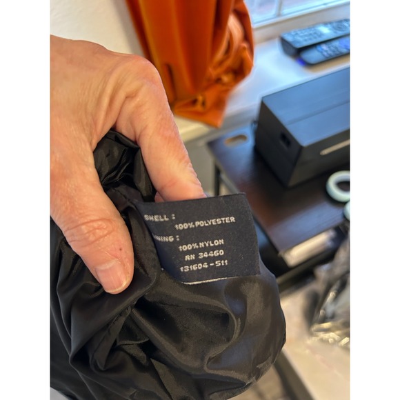 London Fog Mens Full Zip Jacket Charcoal Gray Lightweight Coat Large Regular - Picture 4 of 4